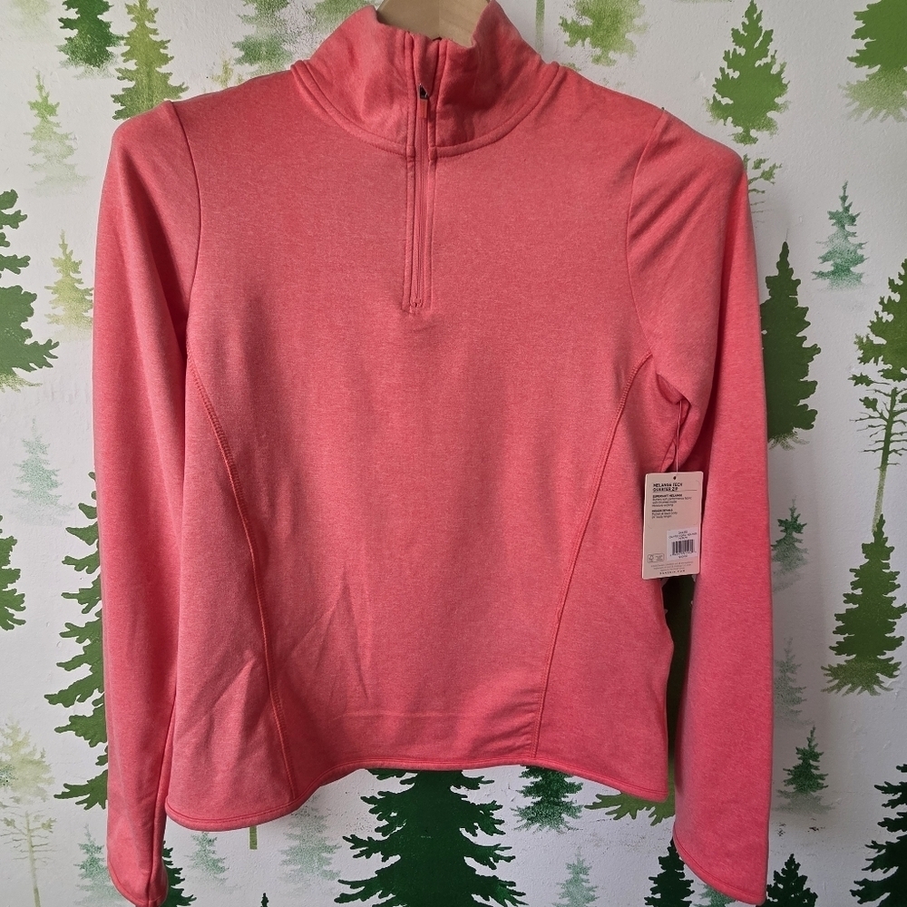 Women's Danskin Coral Quarter-Zip Pullover